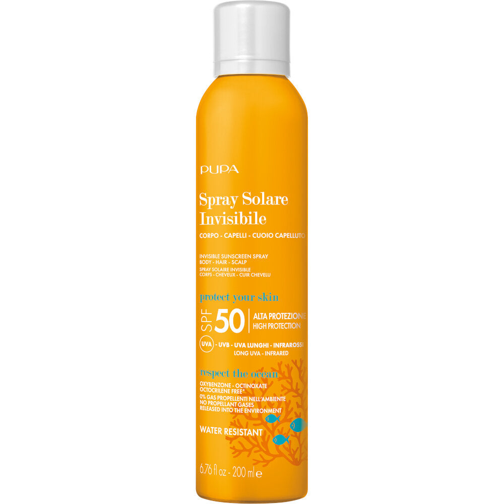 Pupa Spray Solare Invisibile Corpo E Capelli SPF50 200ml-2