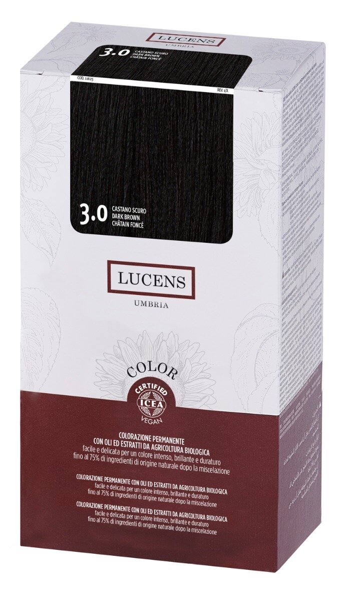 Lucens Umbria Tinta Colorata 3.0 Castano Scuro 135ml-2