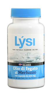 Lysi Olio di Fegato di Merluzzo 120 capsule da 500 mg-1