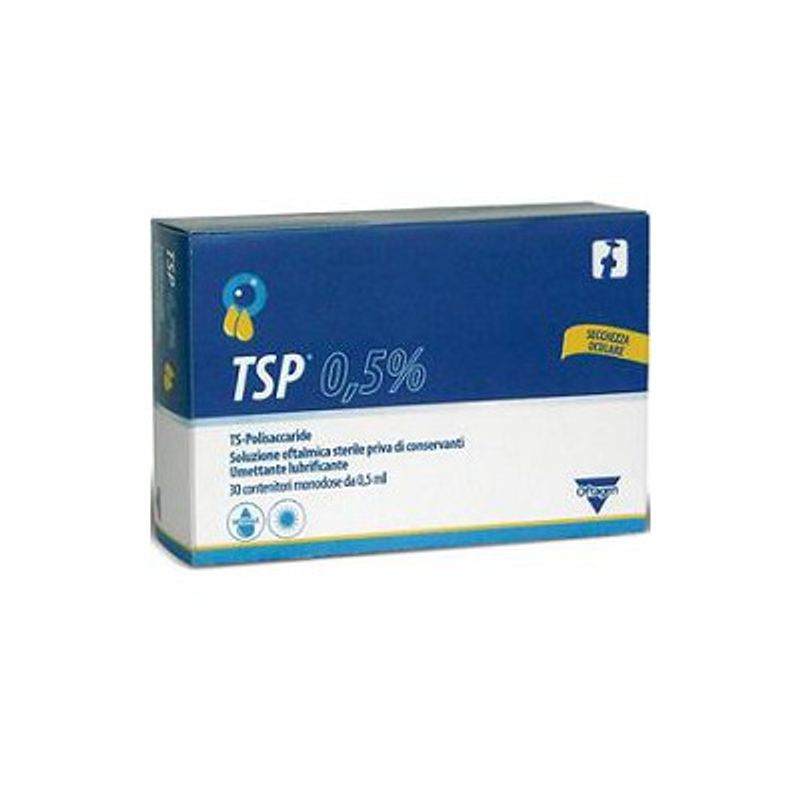 TSP 0,5% soluzione oftalmica 30 monodose 0,5ml-1