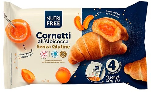 NUTRIFREE CORNETTI ALB 4X60G-1
