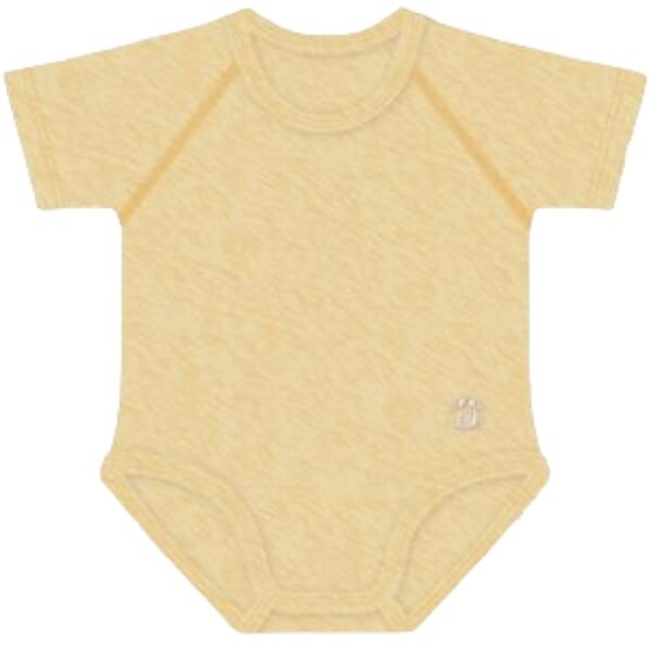 J Bimbi Body 0-36M Caldo Cotone Melange Giallojjj-2