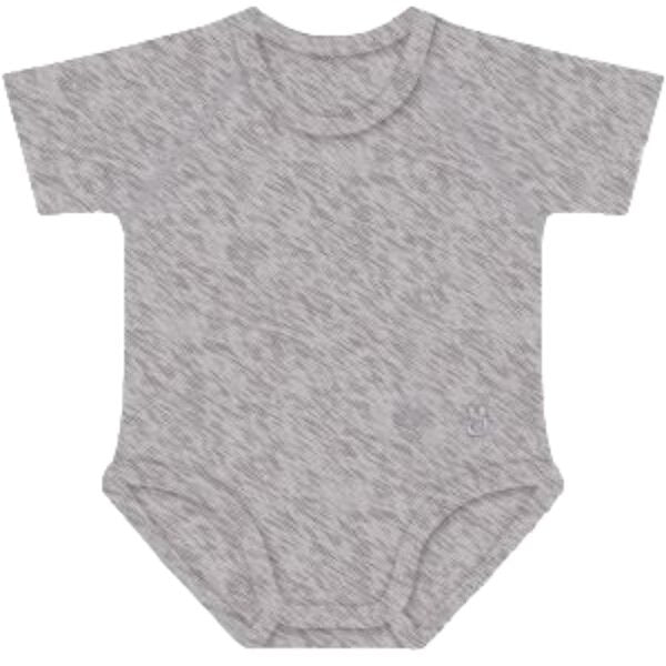 J Bimbi Body 0-36M Caldo Cotone Melange Grigio-2
