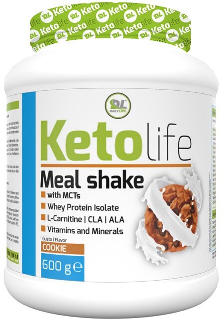 Keto Life Meal Shake Cookie 600g-1