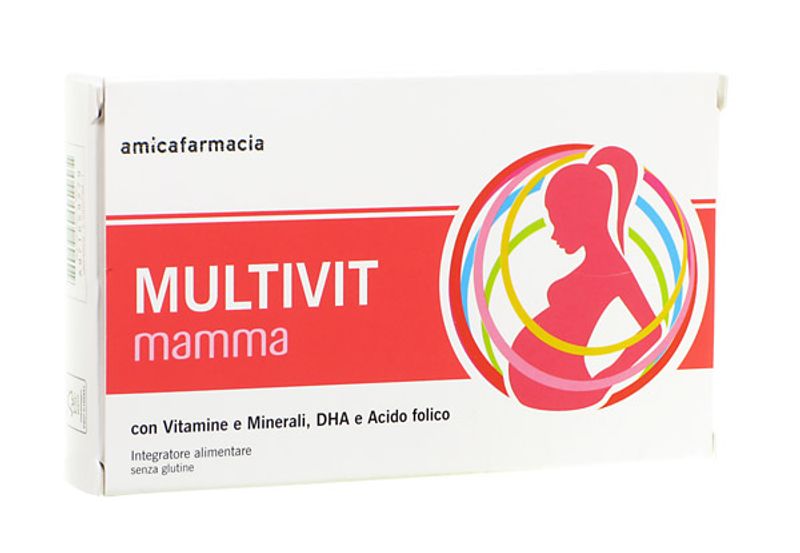 Amicafarmacia Multivit Mamma integratore di vitamine 30 capsule-1