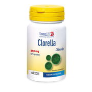 Longlife Clorella integratore alimentare utile per la funzione depurativa 60 capsule-1