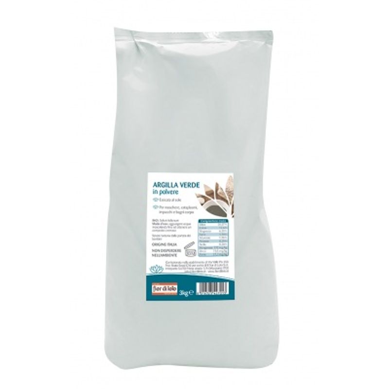 Fior di Loto Argilla Verde in Polvere 3kg-1