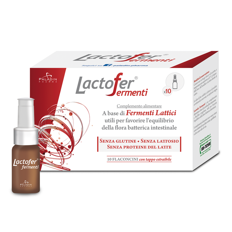 Lactofer Fermenti Lattici 10 flaconcini-1