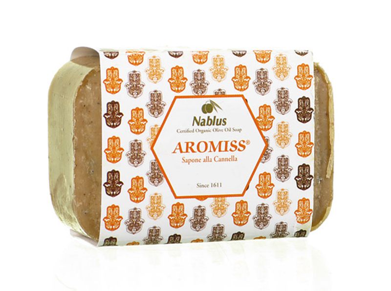Nablus Sapone Aromiss vegetale biologico alla Cannella 100 g-1