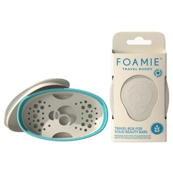 Foamie Travel Buddy Turchese Custodia Da Viaggio Per Shampoo Solido-3