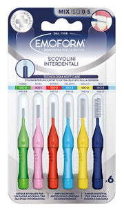 Emoform Scovolini Interdentali Iso Mix 0-5 6 Pezzi-1