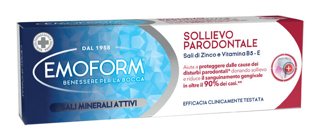 Emoform Sollievo Parodontale Dentifricio 75ml-1