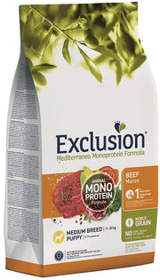 EXCLUSION M PUP BEEF M 3KG-1