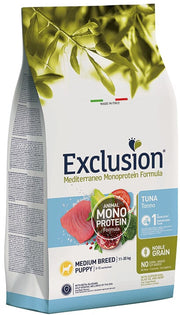 EXCLUSION M PUPPY TUNA M 12KG-1