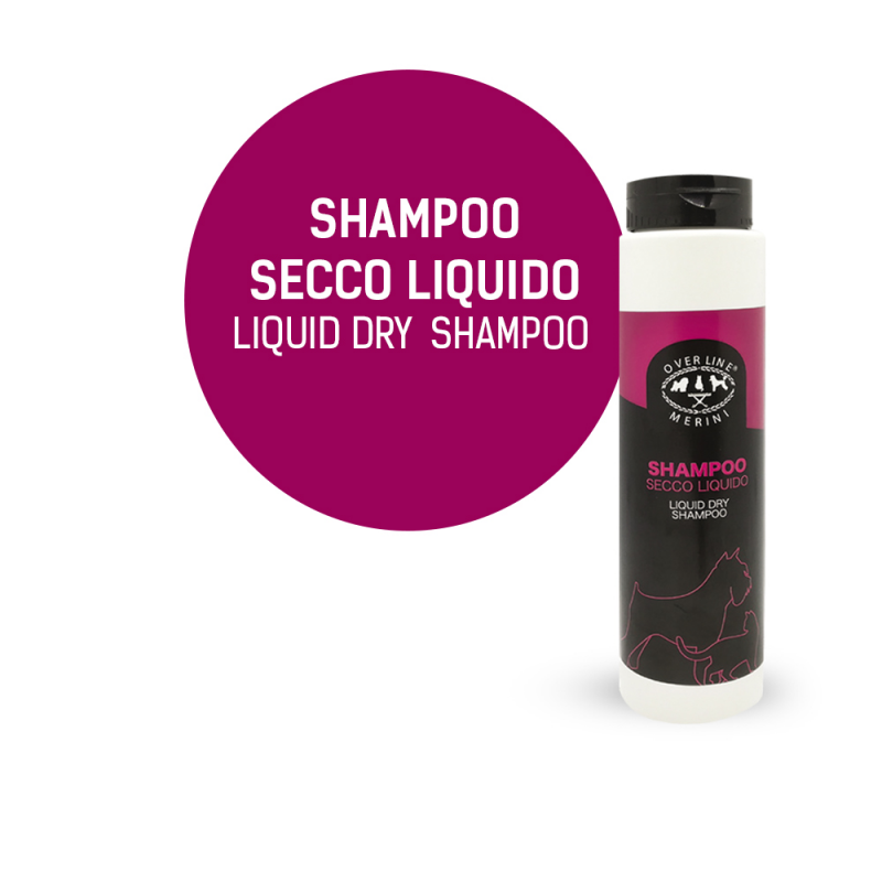 Over Line Shampoo Secco Liquido Cani/Gatti 250ml-1