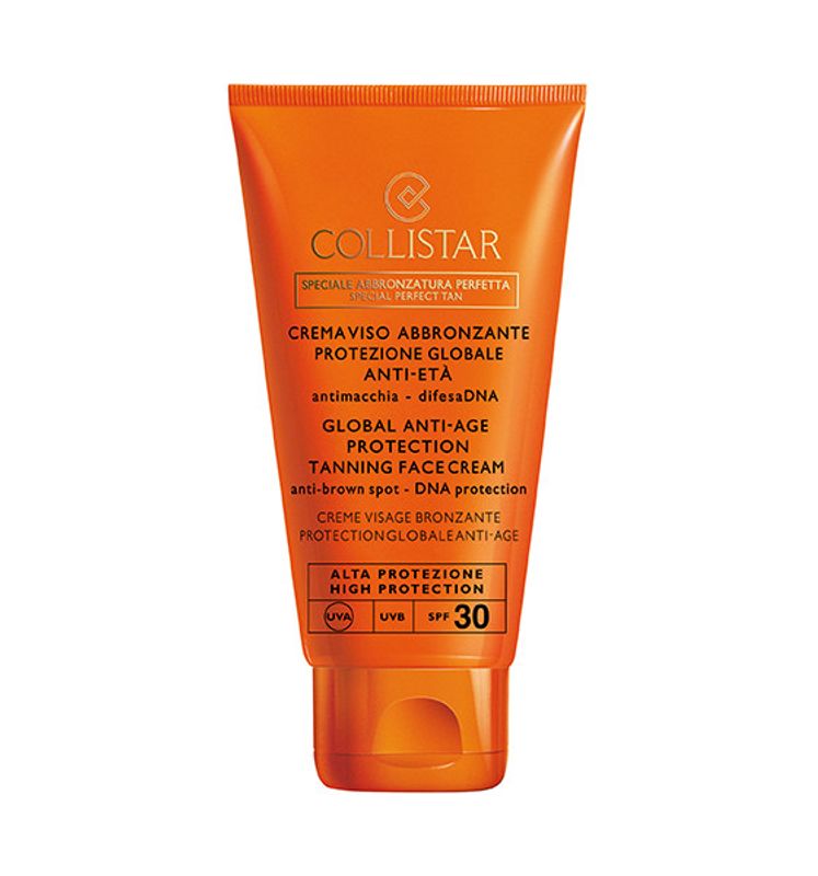 Collistar Crema Viso Abbronzante SPF30 protezione globale anti-età 50ml-1