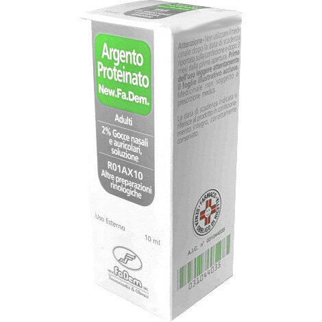 Argento Proteinato Adulti Gocce Orali 10ml 2%-2