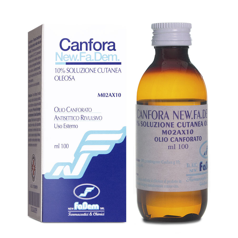 Canfora 10% Soluzione Cutanea Oleosa 100ml-2