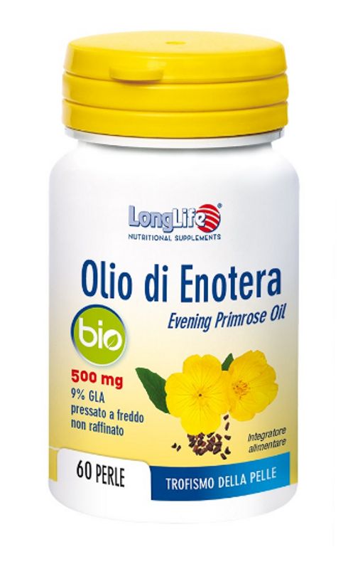 Longlife Olio di Enotera Bio 500mg 60 perle-1