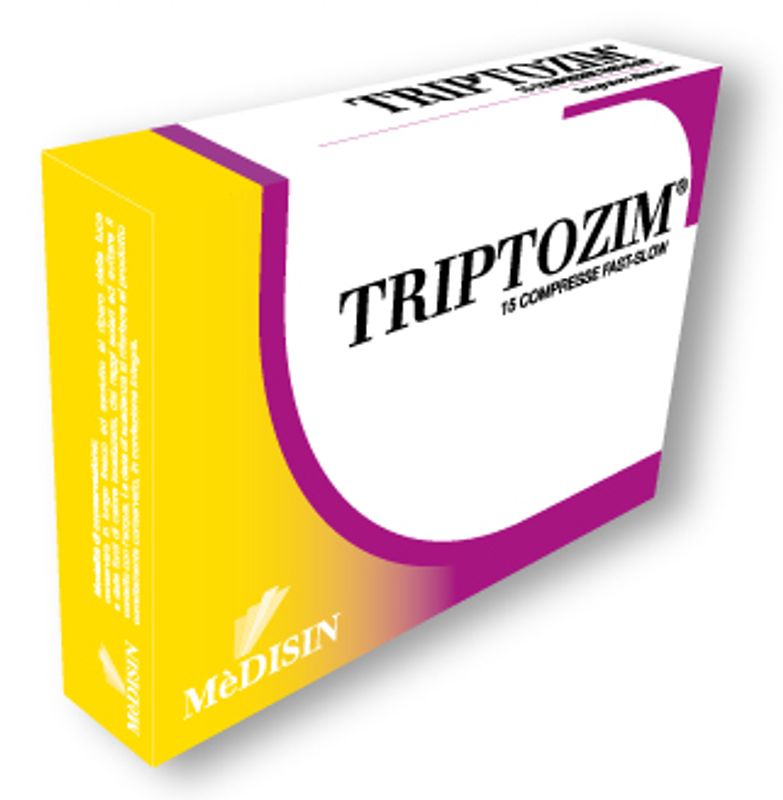 Triptozim Integratore Funzione Digestiva 15 compresse-1
