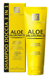 Natur Unique SUN72 Aloe Ialuronico Doccia Shampoo 3in1 250ml-1
