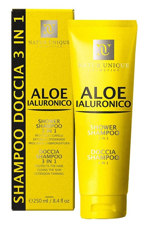 Natur Unique SUN72 Aloe Ialuronico Doccia Shampoo 3in1 250ml-1
