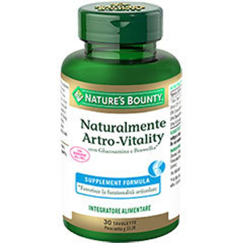 Nature's Bounty Naturalmente Artro-Vitality integratore alimentare utile per la funzionalità articol-1