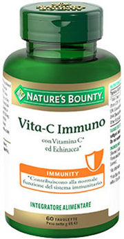 Nature's Bounty Vita-C Immuno 60 tavolette-1