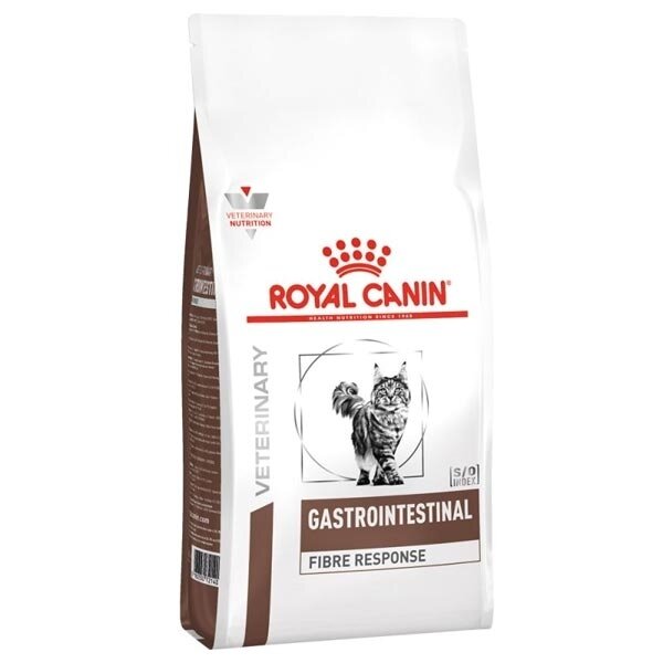 Royal Canin Veterinary Diet Gastrointestinal Fibre Response Crocchette Per Gatti Adulti Sacco 400g-1