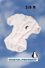 Vegetal Progress Body manica corta unisex 3-6 mesi-1