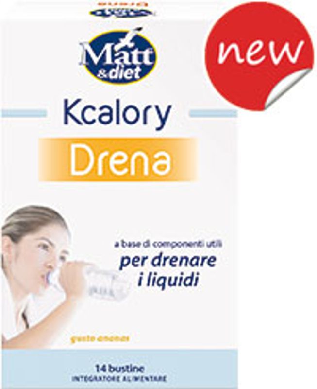 Matt&diet Kcalory Drena 14 bustine liquide-1