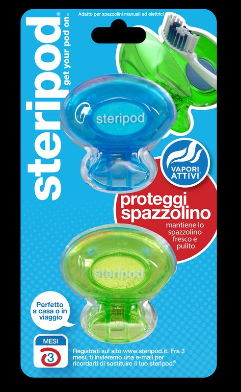 Steripod Proteggi Spazzolino 2 pezzi-2