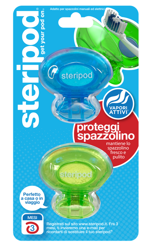 Steripod Proteggi Spazzolino 2 pezzi-1