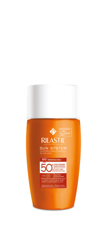 Rilastil Sun System Baby SPF50+ Fluido Comfort protezione molto alta 50ml-0