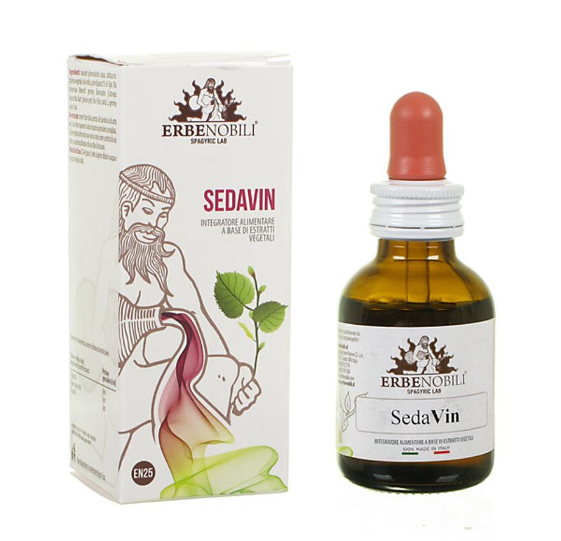 Erbe Nobili Sedavin integratore per disturbi psico somatici 50 ml-1