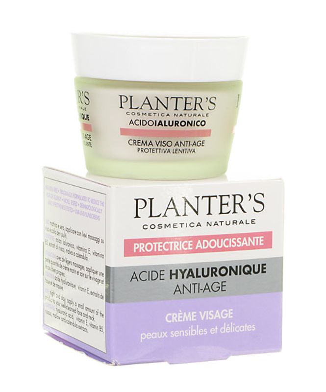 Planter's Protettiva Lenitiva Acido ialuronico anti-age Crema viso 50 ml-1