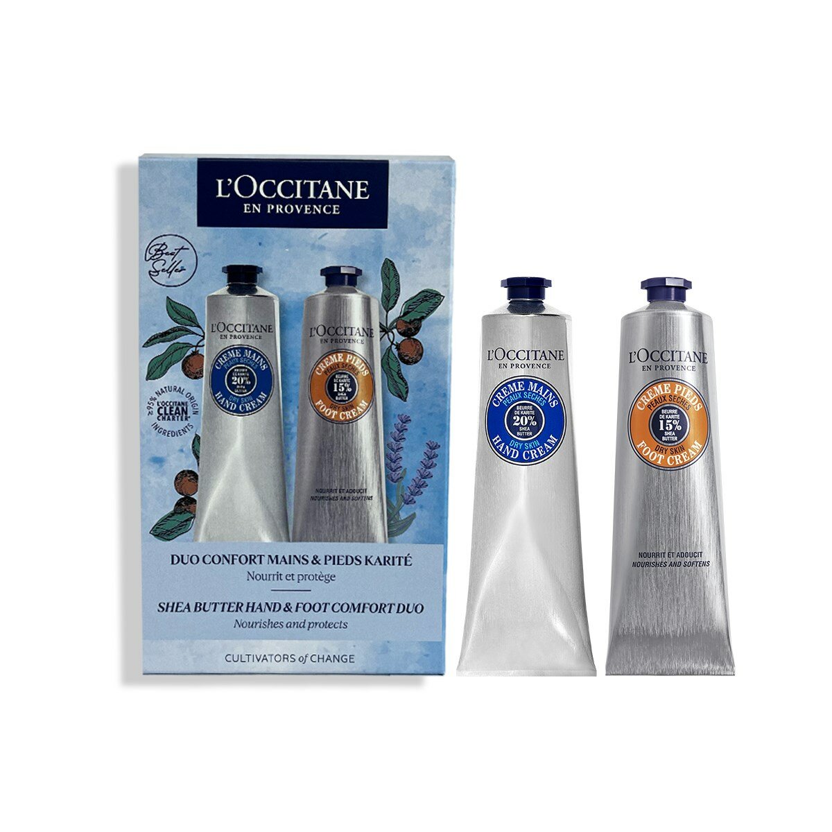 L'Occitane Cofanetto Duo Comfort Mani E Piedi Karitè-2
