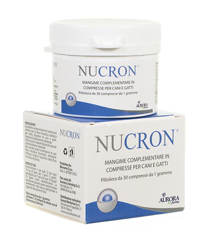 Nucron Mangime complementare per cani e gatti 30 compresse-1
