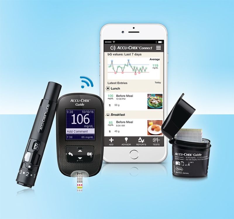 Accu-Chek Guide Sistema wireless di misurazione della glicemia-1
