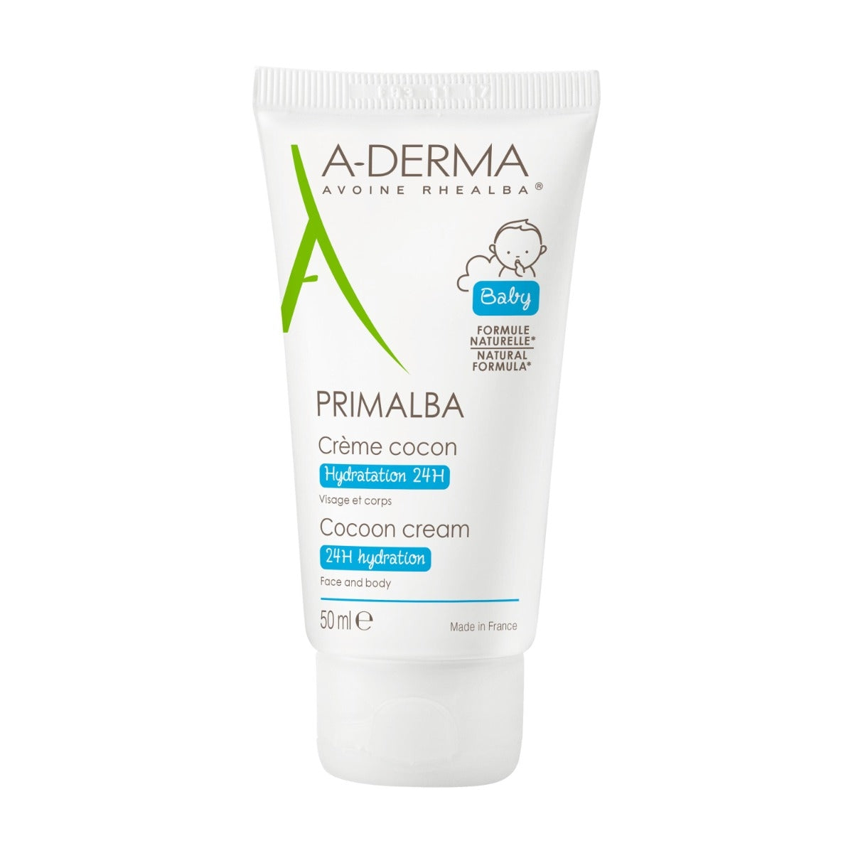 A-Derma Primalba Crema Cocon idratazione 24h per viso e corpo 50ml-3