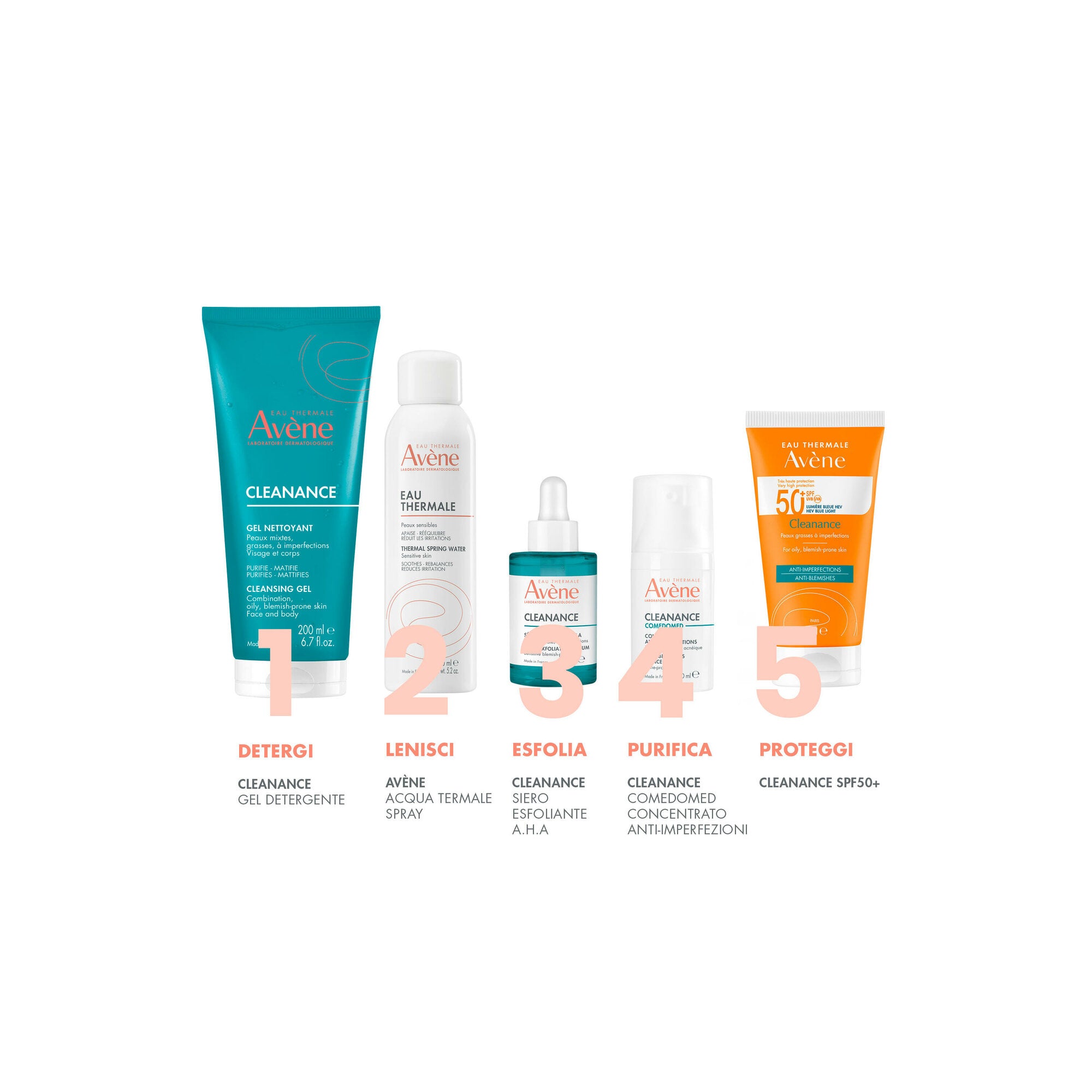 Avene Cleanance Gel Detergente Nuova Formula pelle grassa 200ml-11
