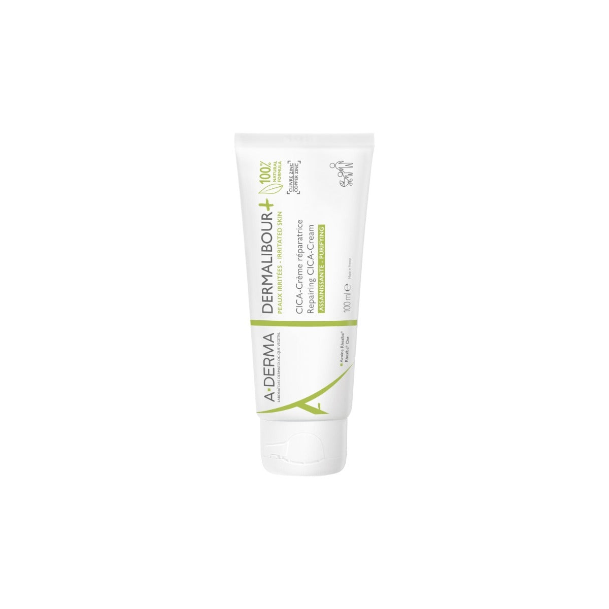 A-Derma Dermalibour + Cica Crema ristrutturante purificante pelli irritabili 100ml-5