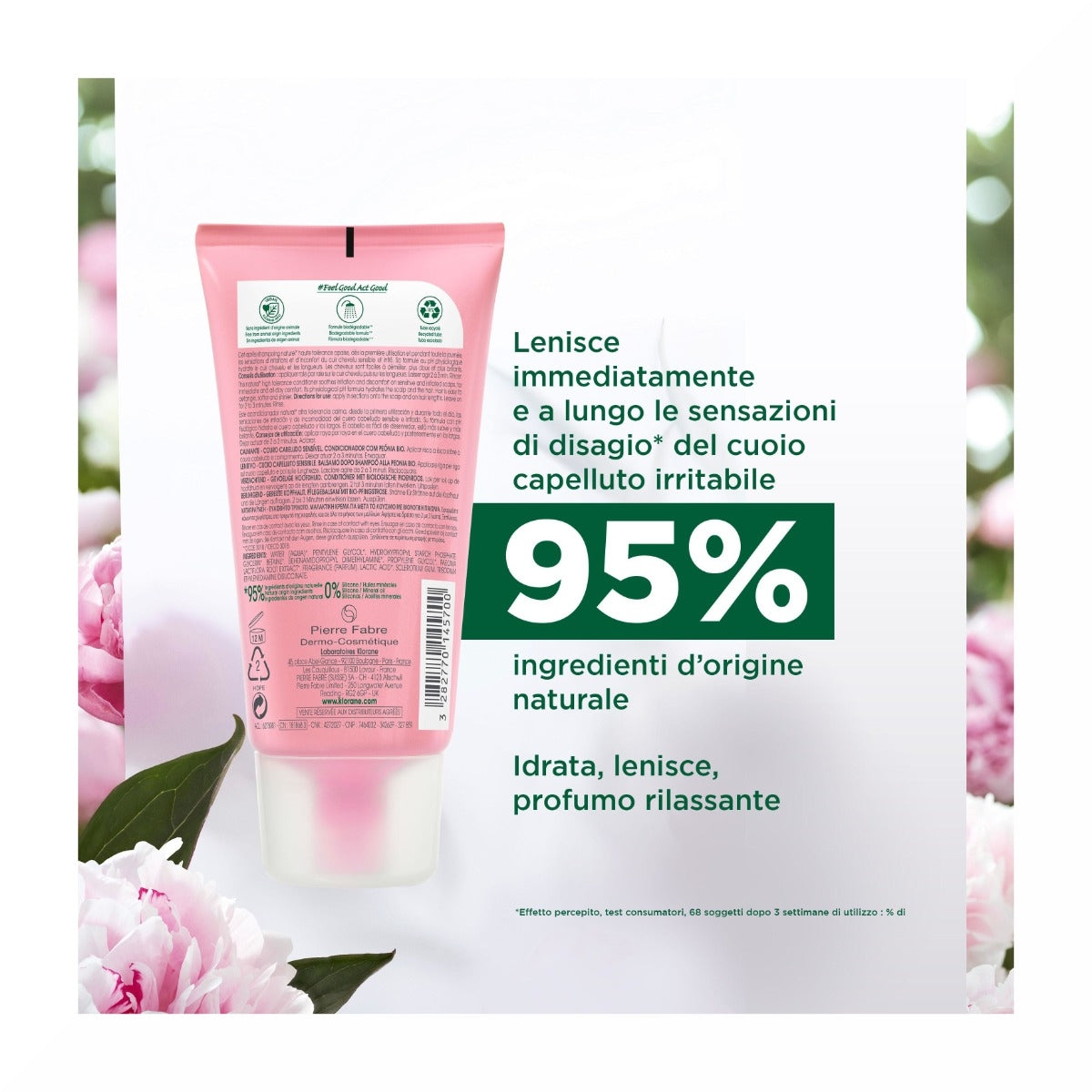 Klorane Dopo Shampoo Alla Peonia 150ml-4