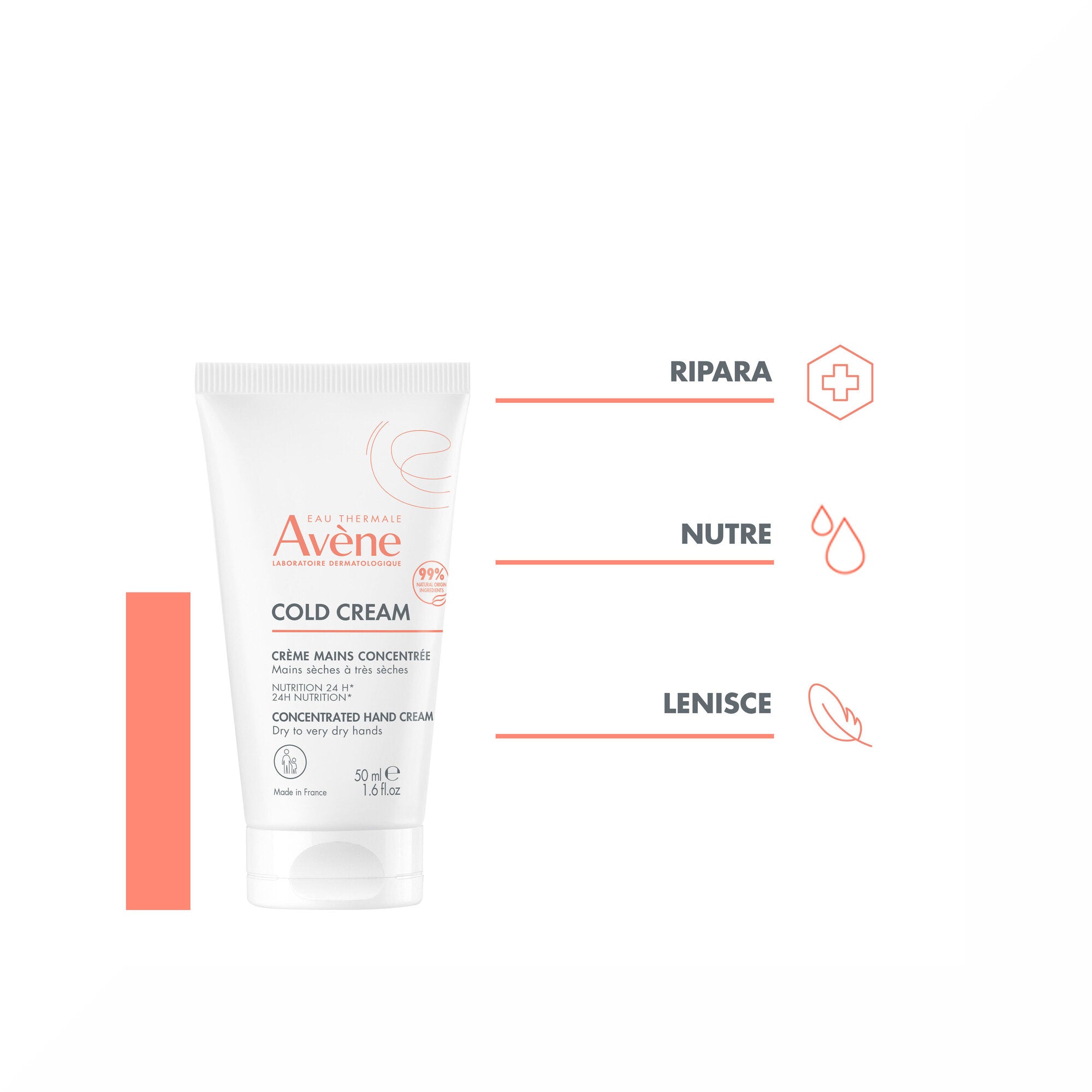 Eau Thermale Avene Cold Cream Crema Mani Concentrata 50ml-4