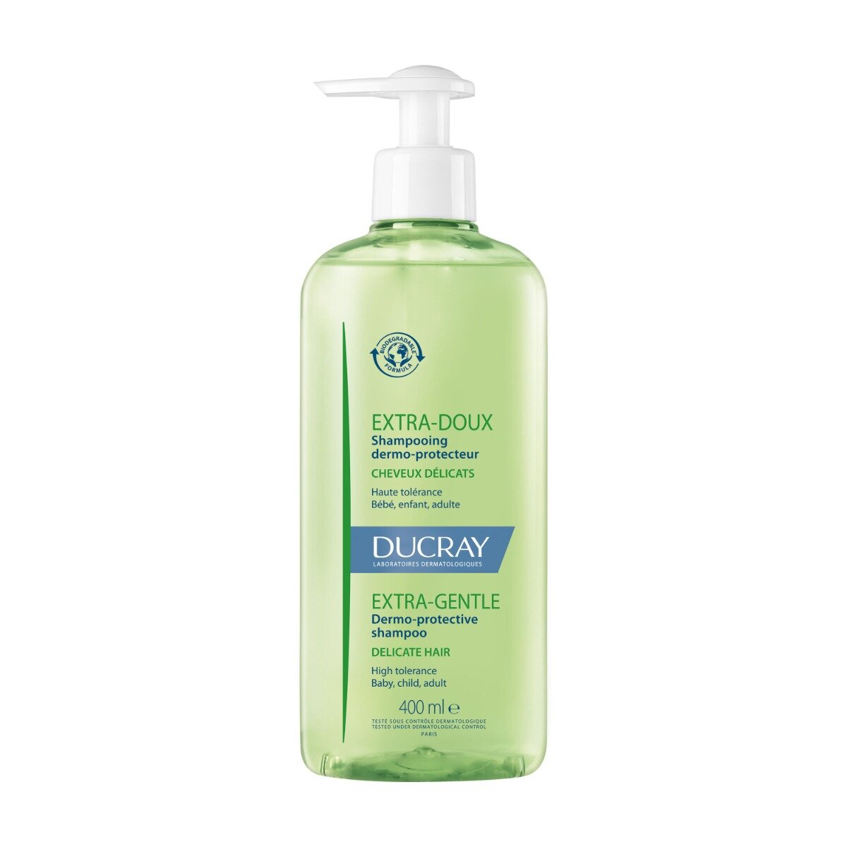 Ducray Extra Delicato Shampoo Dermoprotettivo 400ml-5