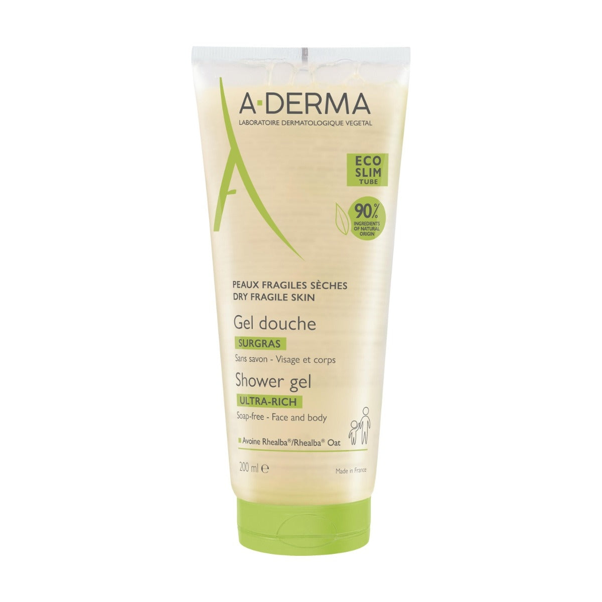 A-Derma Les Indispensables Gel Doccia Sugras 200ml-2
