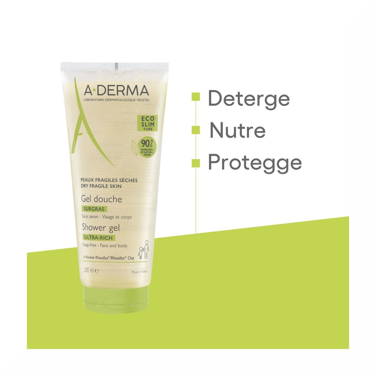 A-Derma Les Indispensables Gel Doccia Sugras 200ml-5