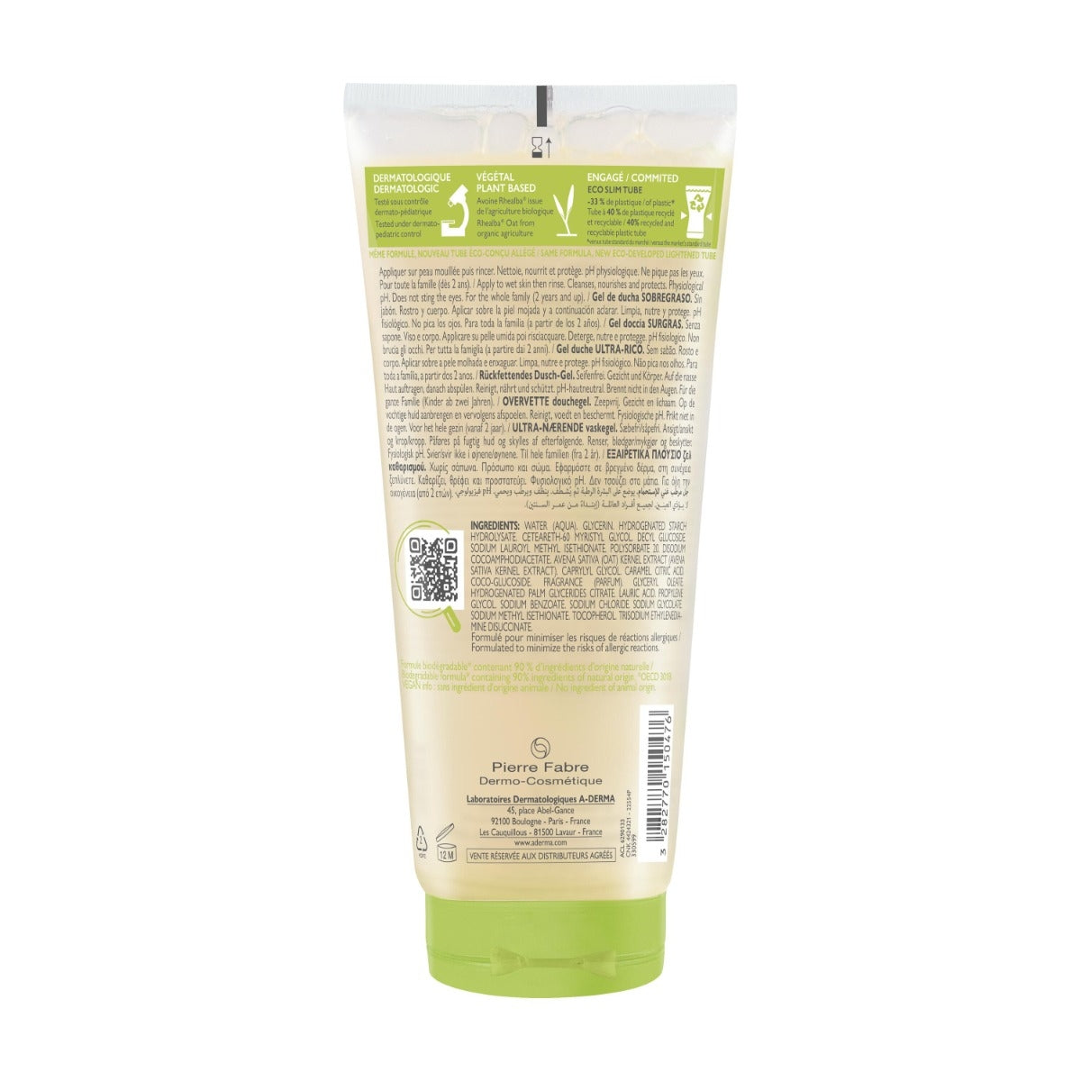 A-Derma Les Indispensables Gel Doccia Sugras 200ml-3