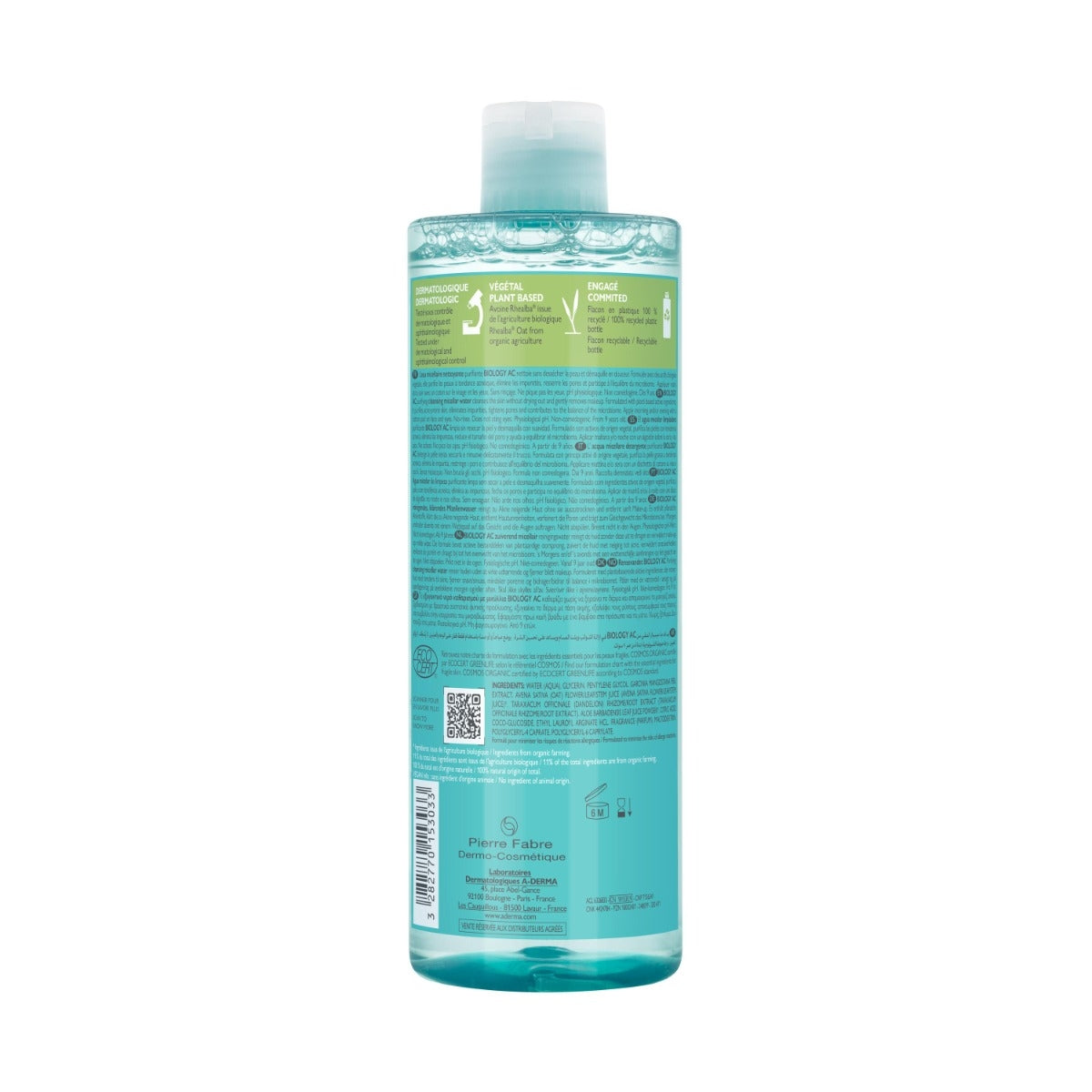 A-Derma Biology AC  Acqua Micellare detergente purificante anti-imperfezioni 400ml-7
