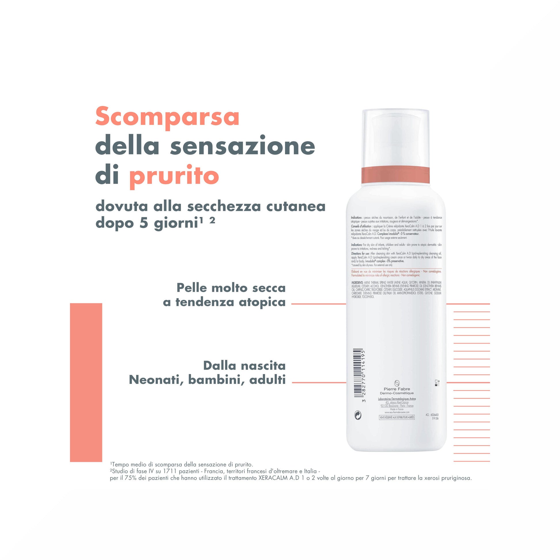 Eau Thermale Avène Xeracalm A.D Crema Liporestitutiva 400ml-4